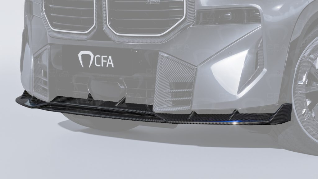 Губа переднего бампера RHINO