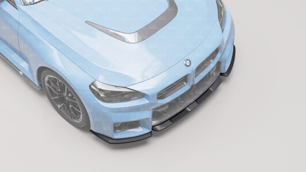 Губа переднего бампера M Tech