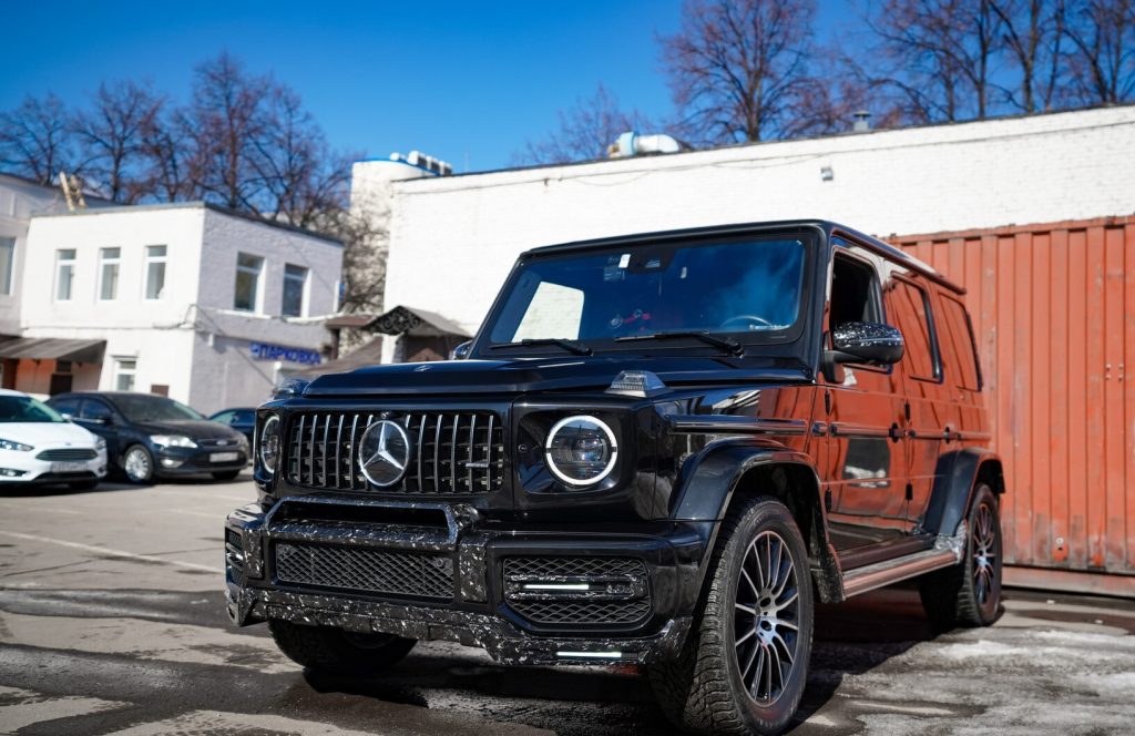 Накладка переднего бампера