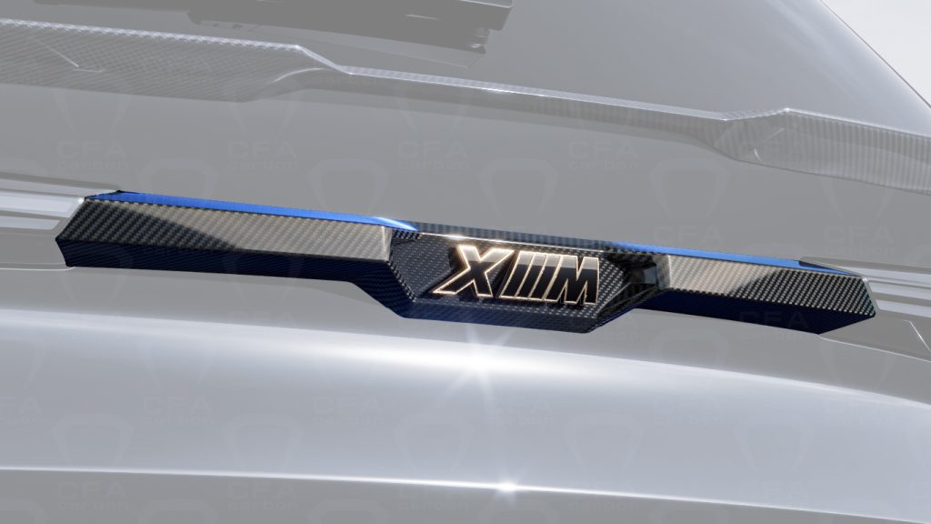 Подиум на крышку багажника под логотип Xm RHINO