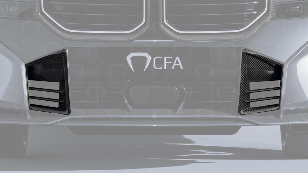 Накладки водуховодов переднего бампера RHINO