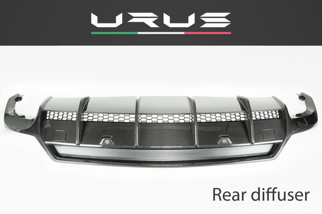 Диффузор заднего бампера