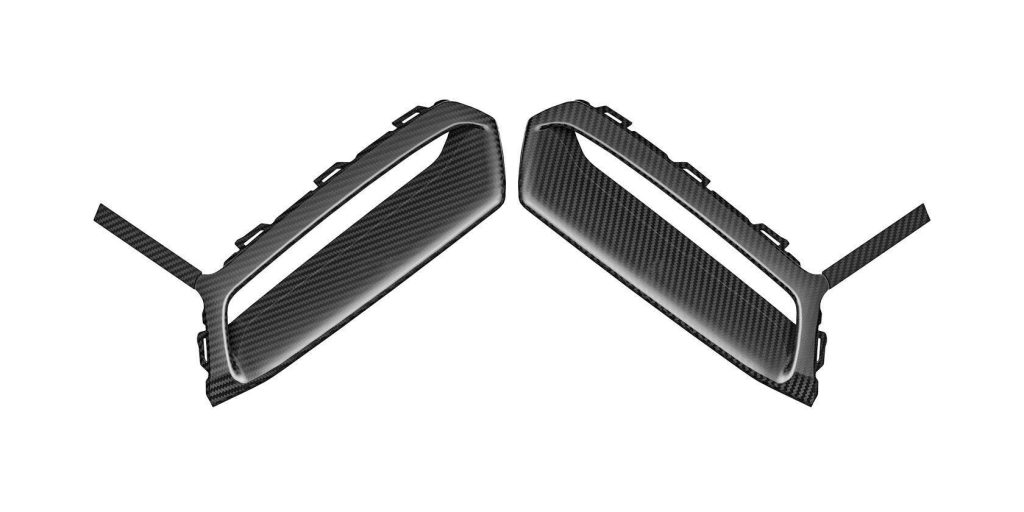 Воздуховоды переднего бампера