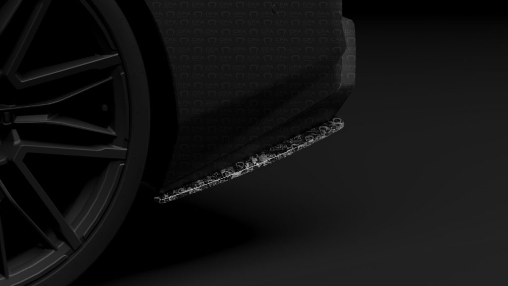 Лезвия заднего бампера Rhino