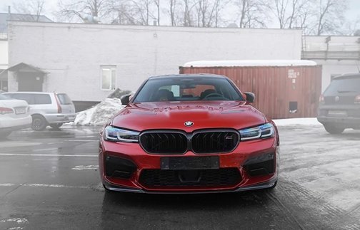 Bmwm5red