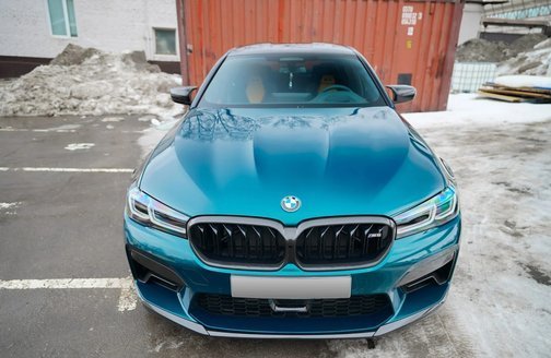 Bmwm5cyan