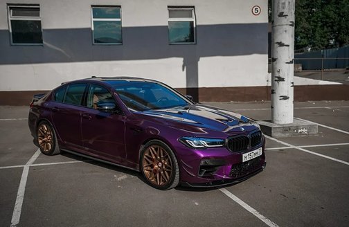 Bmwm5violet